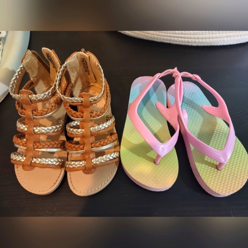 Two Pair Of Toddler Sandals